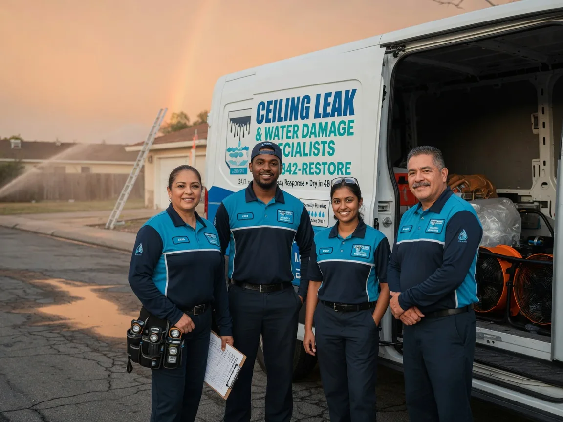 Ceiling Leak Cleanup company in West Chesterfield, MA